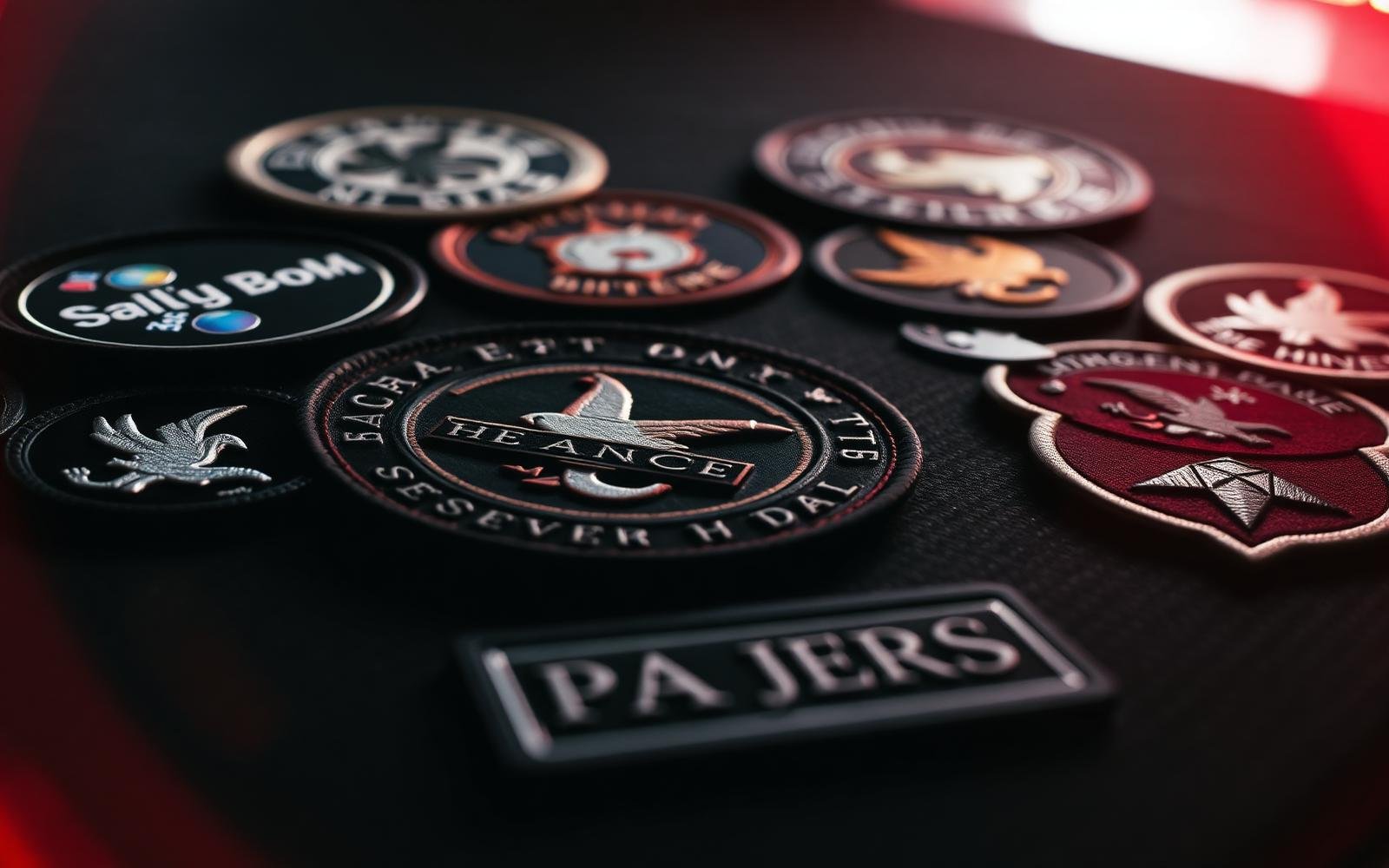 Assortment of premium custom patches